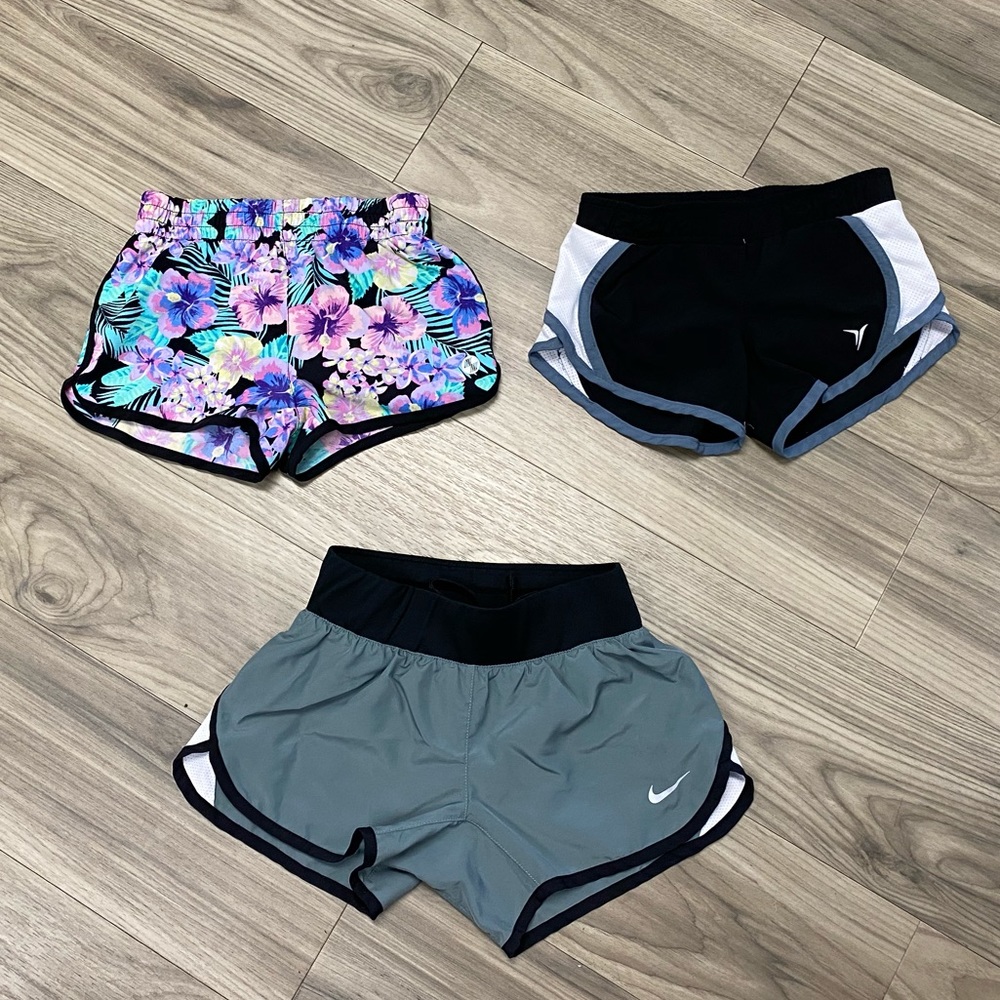 Girls Size 5 Athletic Short Bundle